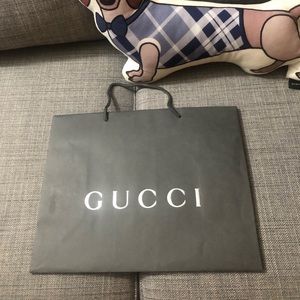 Authentic vintage Gucci shopping bag